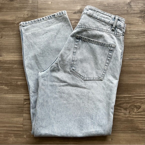 ZARA Light Blue Tailored Balloon Jeans - Picture 2 of 15